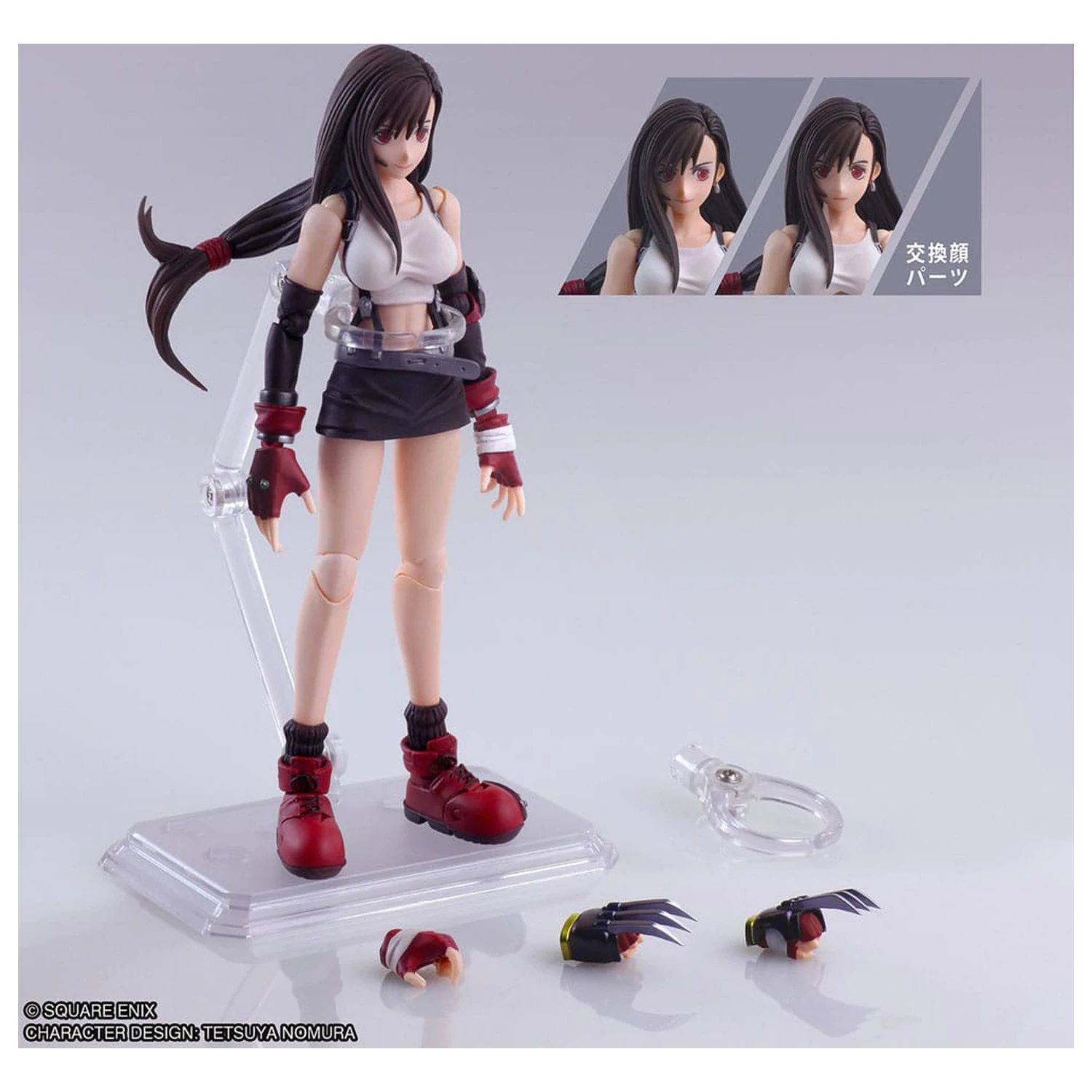 Final Fantasy VII Bring Arts Actionfigur Tifa Lockhart Mythril Claws Ver. 14 cm Produktfoto