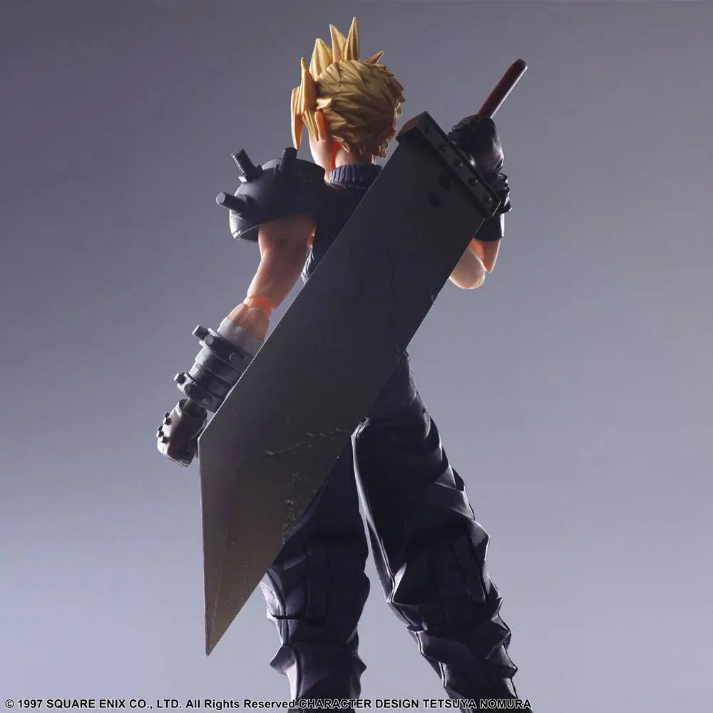 Final Fantasy VII Bring Arts Actionfigur Cloud Strife 15 cm termékfotó