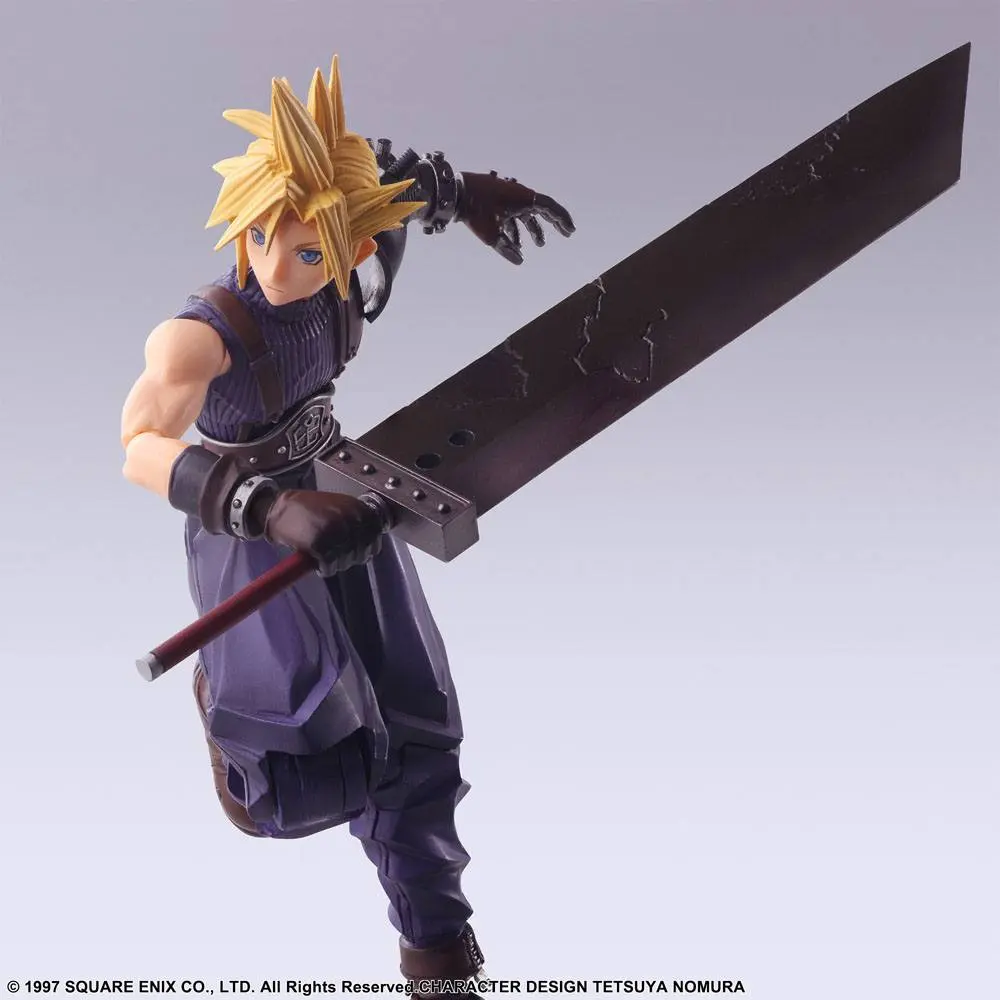 Final Fantasy VII Bring Arts Actionfigur Cloud Strife 15 cm termékfotó