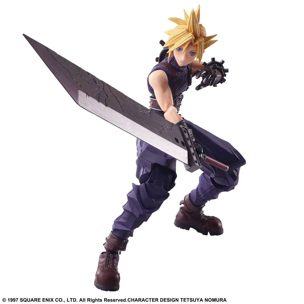 Final Fantasy VII Bring Arts Actionfigur Cloud Strife 15 cm termékfotó