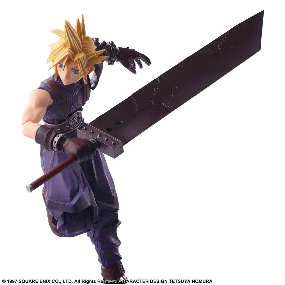 Final Fantasy VII Bring Arts Actionfigur Cloud Strife 15 cm termékfotó