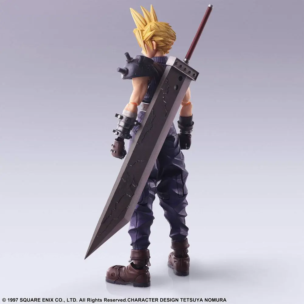 Final Fantasy VII Bring Arts Actionfigur Cloud Strife 15 cm termékfotó