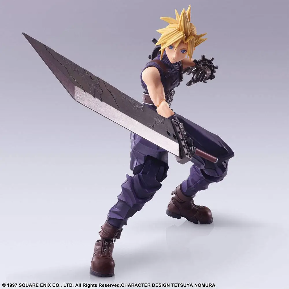 Final Fantasy VII Bring Arts Actionfigur Cloud Strife 15 cm termékfotó