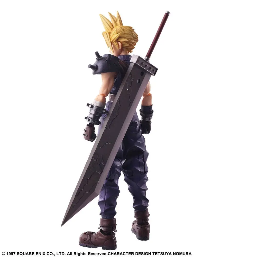 Final Fantasy VII Bring Arts Actionfigur Cloud Strife 15 cm termékfotó