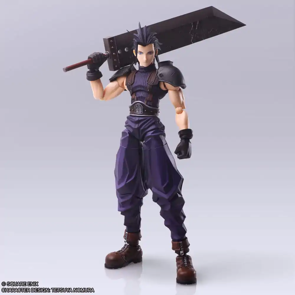 Final Fantasy VII Bring Arts Actionfigur Zack Fair 16 cm termékfotó