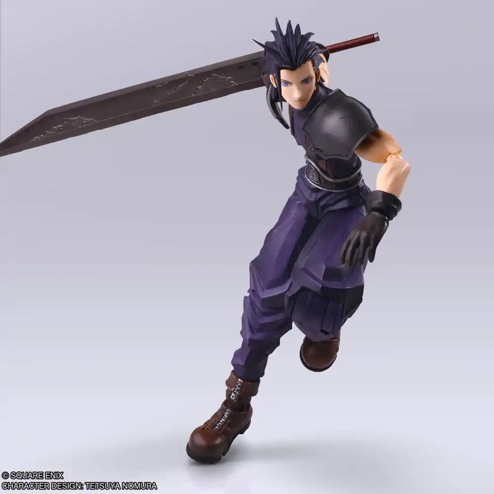 Final Fantasy VII Bring Arts Actionfigur Zack Fair 16 cm termékfotó