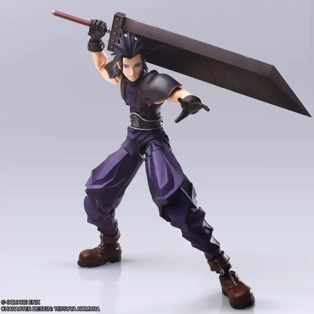 Final Fantasy VII Bring Arts Actionfigur Zack Fair 16 cm termékfotó