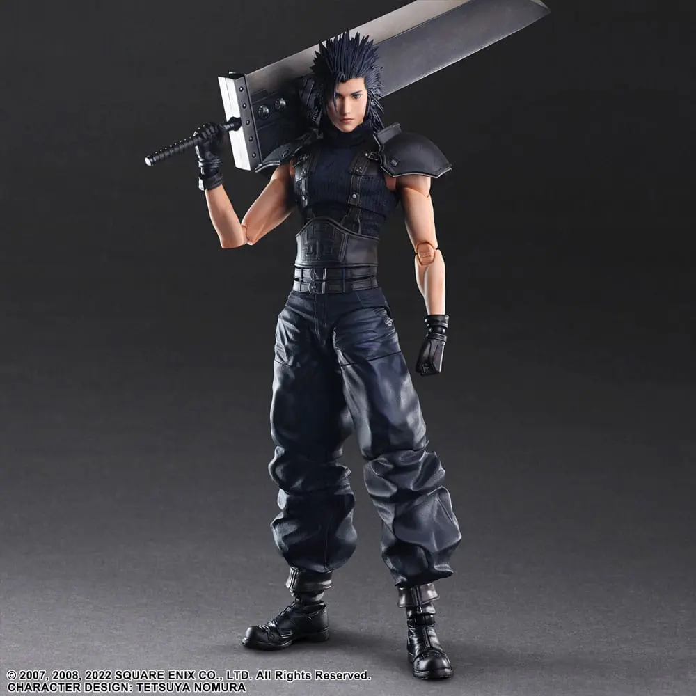 Final Fantasy VII Crisis Core Reunion Play Arts Kai Actionfigur Zack Fair Soldier 1St Class 27 cm termékfotó