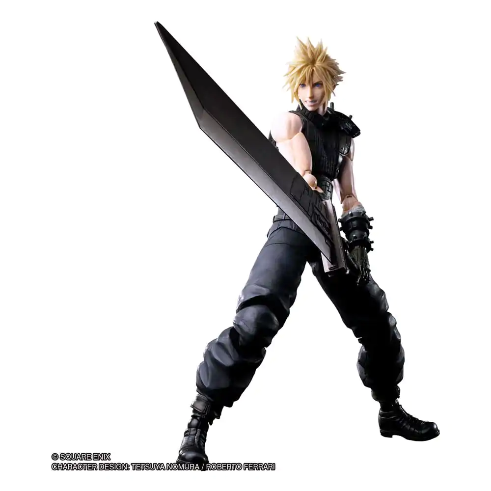 Final Fantasy VII Play Arts Kai Actionfigur Cloud Strife 27 cm termékfotó