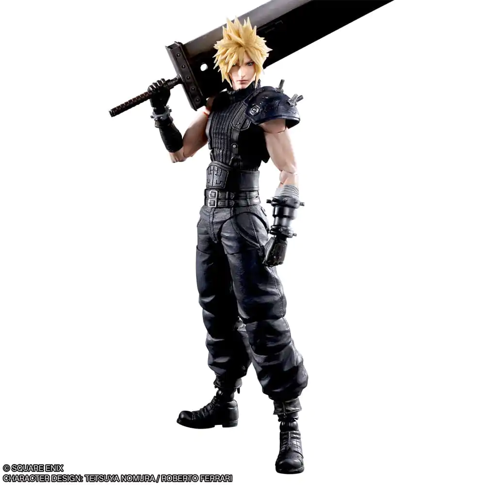 Final Fantasy VII Play Arts Kai Actionfigur Cloud Strife 27 cm termékfotó