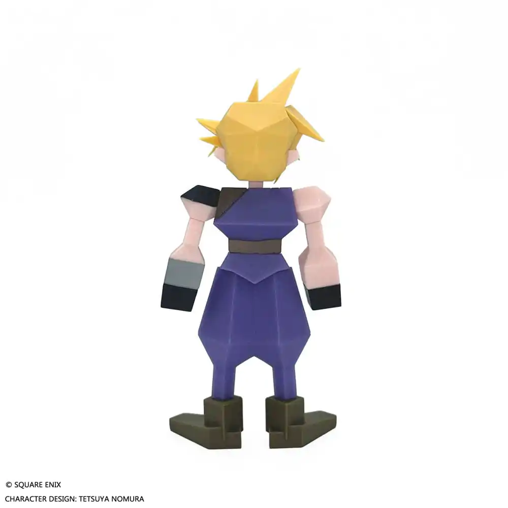 Final Fantasy VII Polygon Vinyl Figur Cloud Strife 15 cm Produktfoto