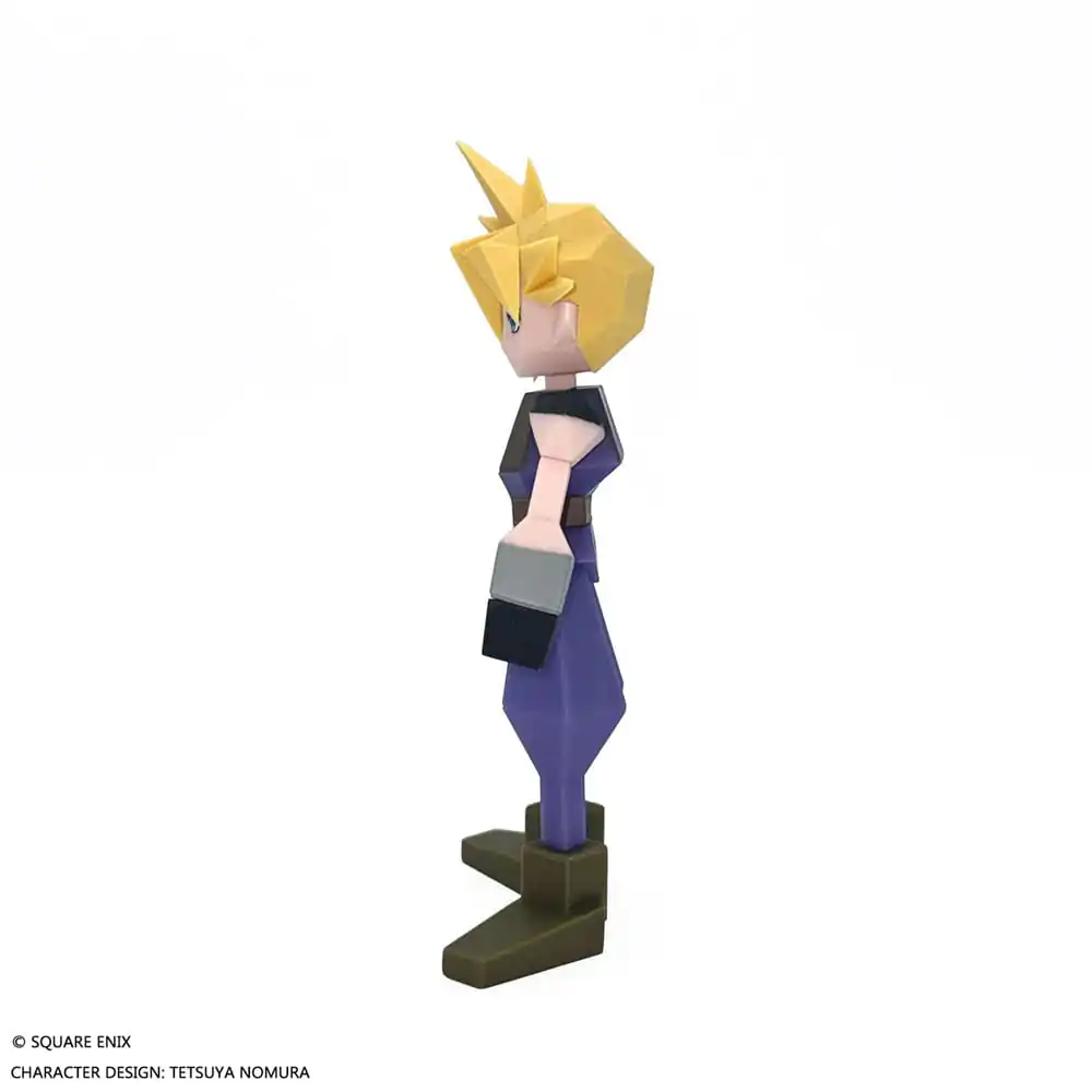 Final Fantasy VII Polygon Vinyl Figur Cloud Strife 15 cm Produktfoto