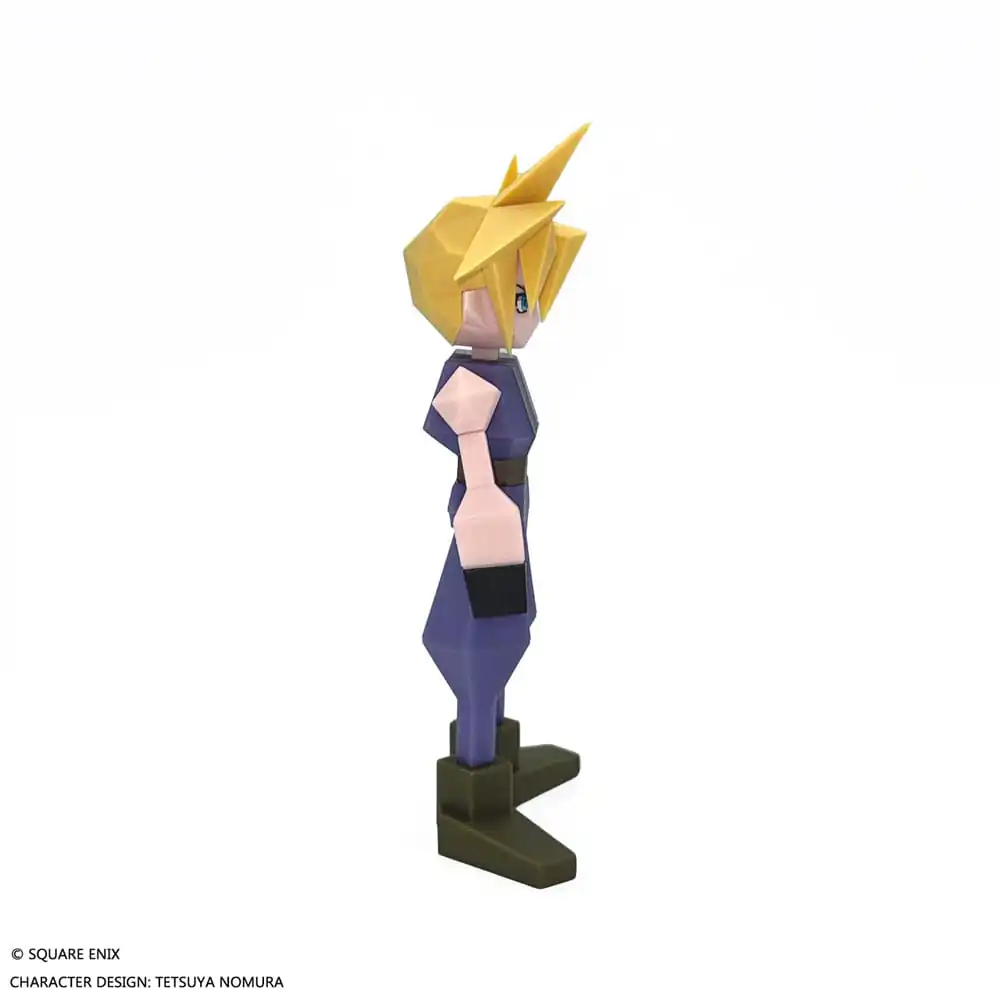 Final Fantasy VII Polygon Vinyl Figur Cloud Strife 15 cm Produktfoto