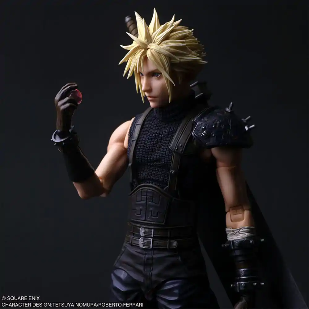 Final Fantasy VII Rebirth Play Arts Shin Actionfigur Cloud Strife 27 cm Produktfoto