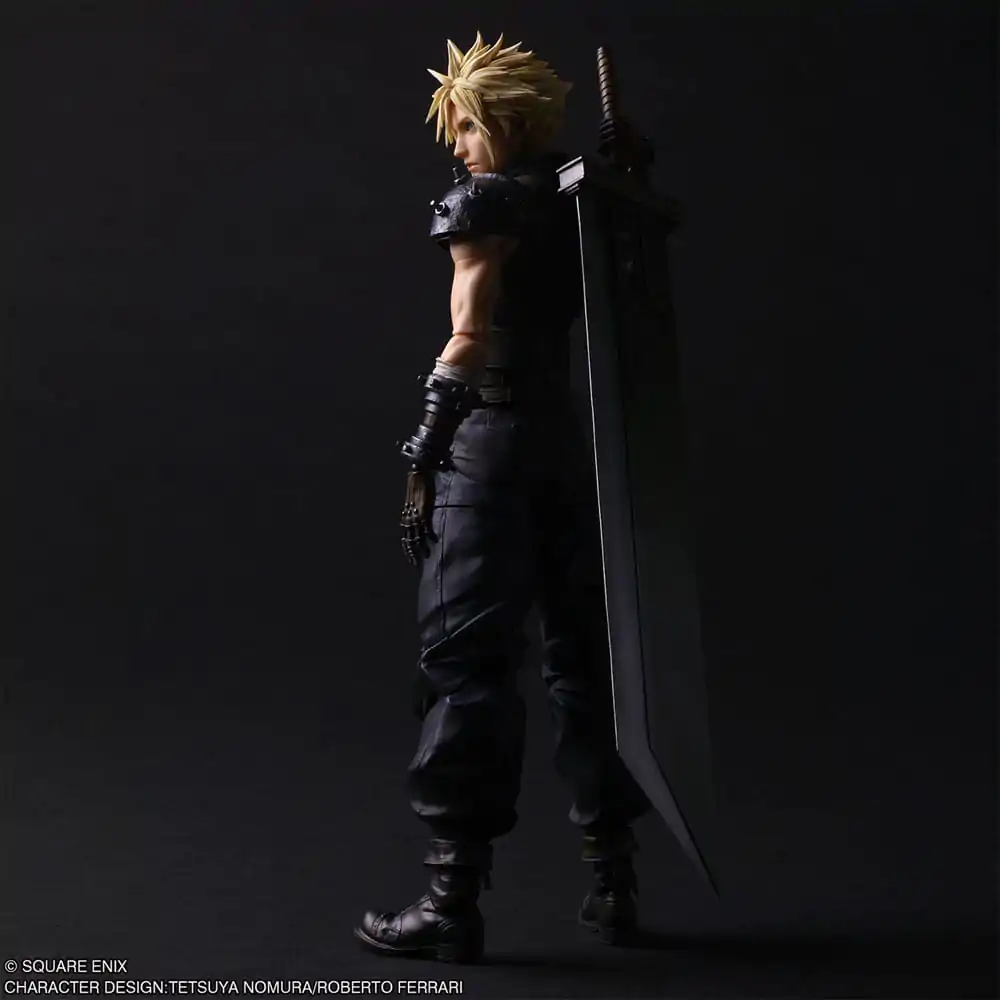 Final Fantasy VII Rebirth Play Arts Shin Actionfigur Cloud Strife 27 cm Produktfoto