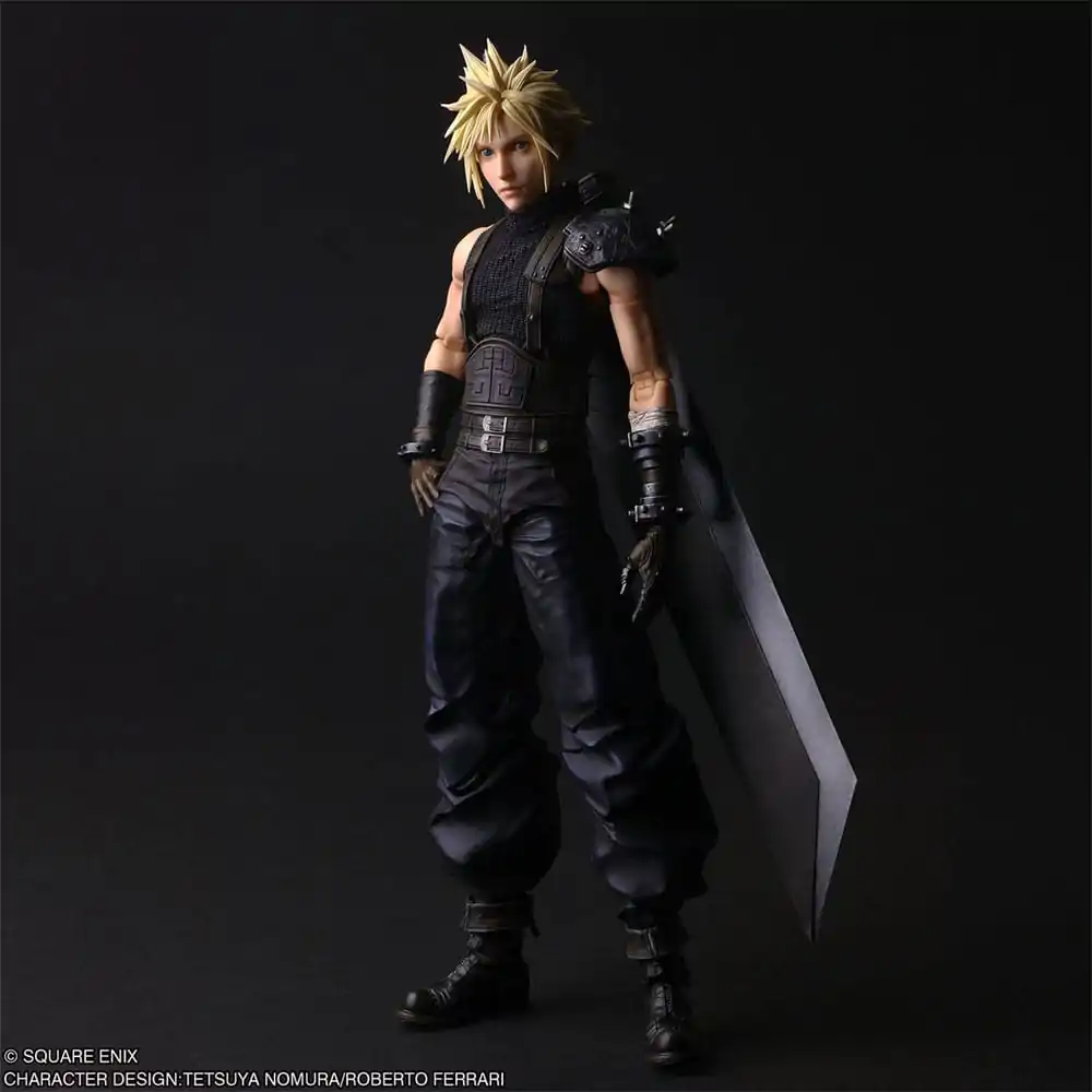 Final Fantasy VII Rebirth Play Arts Shin Actionfigur Cloud Strife 27 cm Produktfoto