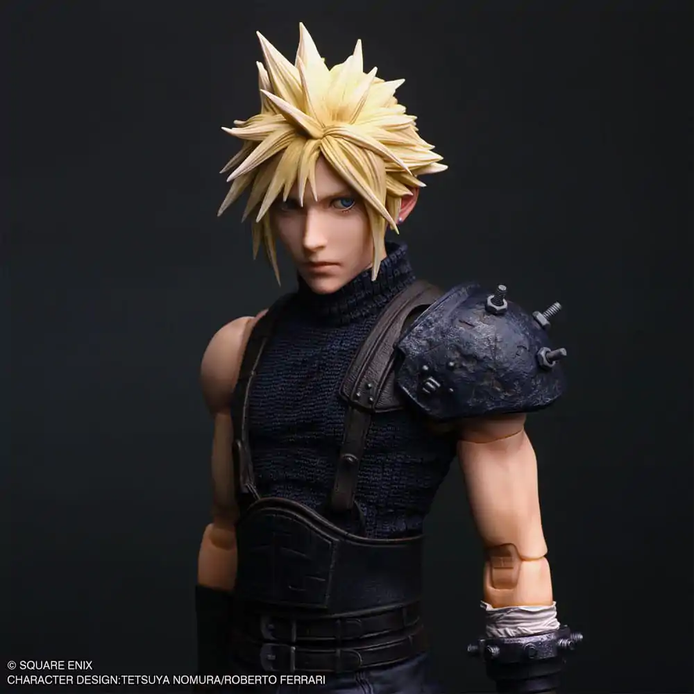 Final Fantasy VII Rebirth Play Arts Shin Actionfigur Cloud Strife 27 cm Produktfoto