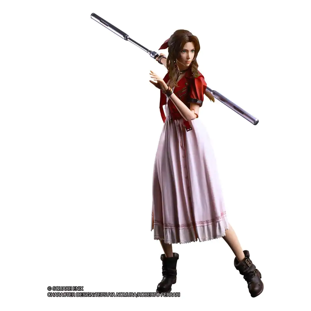 Final Fantasy VII Rebirth Play Kai Arts Actionfigur Aerith Gainsborough 24 cm termékfotó