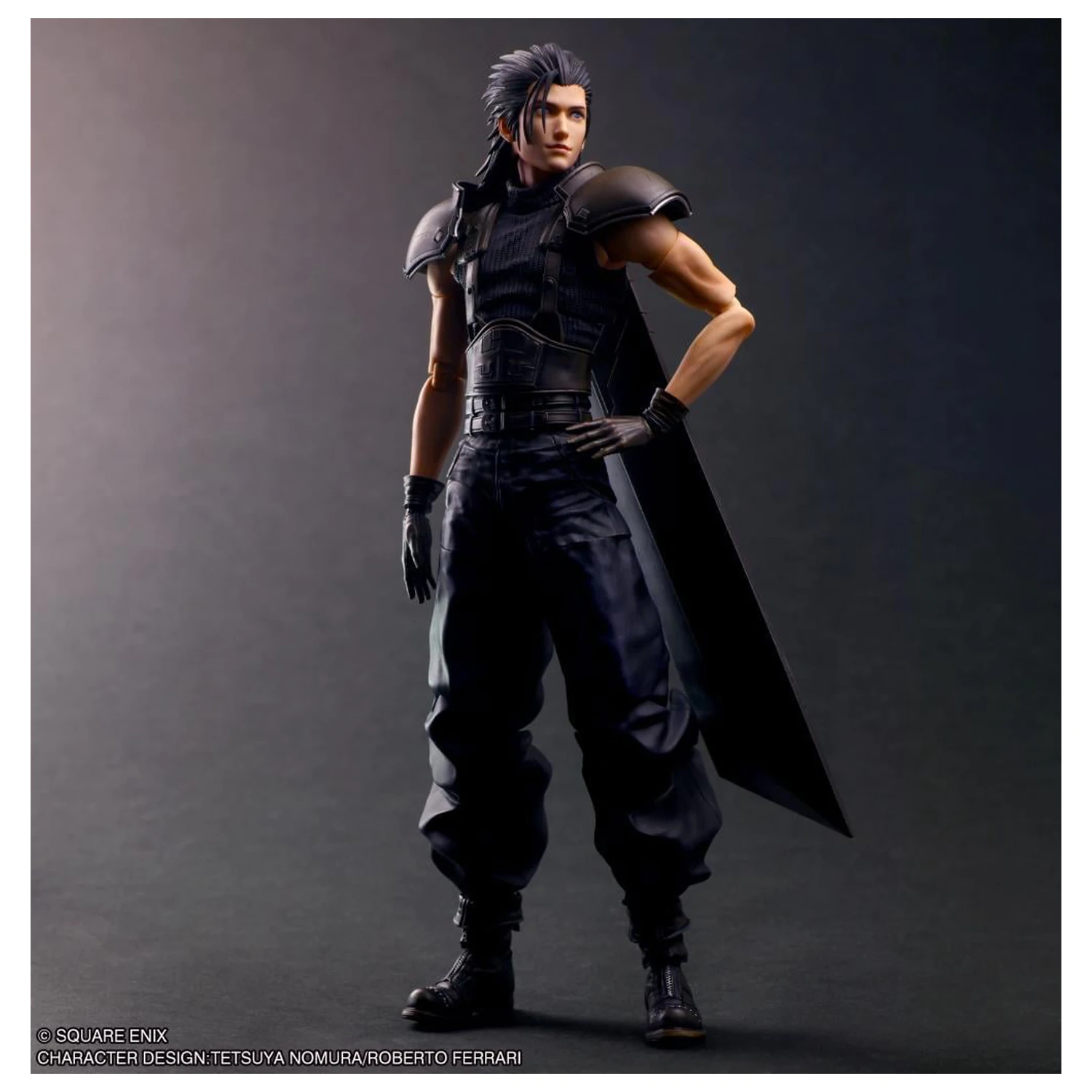 Final Fantasy VII Rebirth Figur Shin Zack Fair Soldier Play Arts 30 Zentimeter Produktfoto