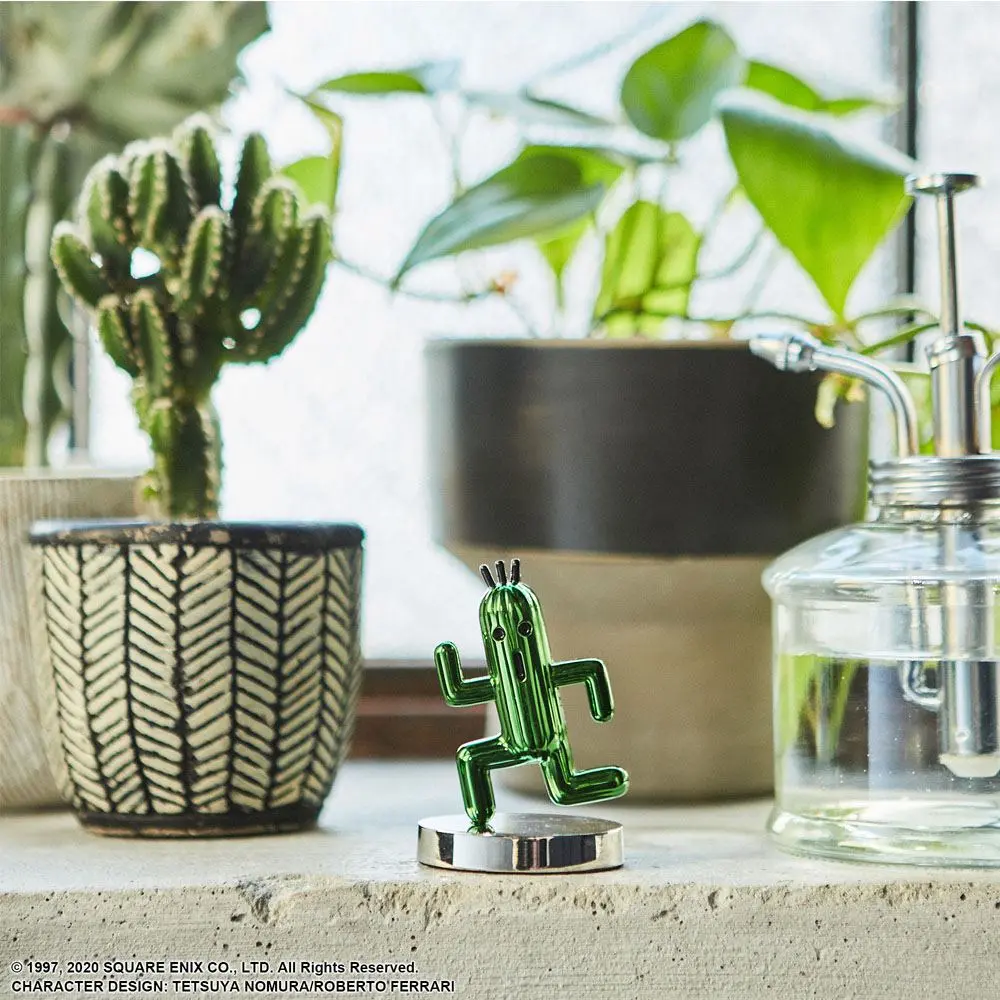 Final Fantasy VII Remake Bright Arts Gallery Diecast Mini Figur Cactuar 7 cm Produktfoto