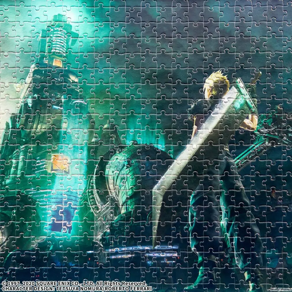Final Fantasy VII Remake Puzzle Jigsaw Cloud Key Art (500 Teile) Produktfoto