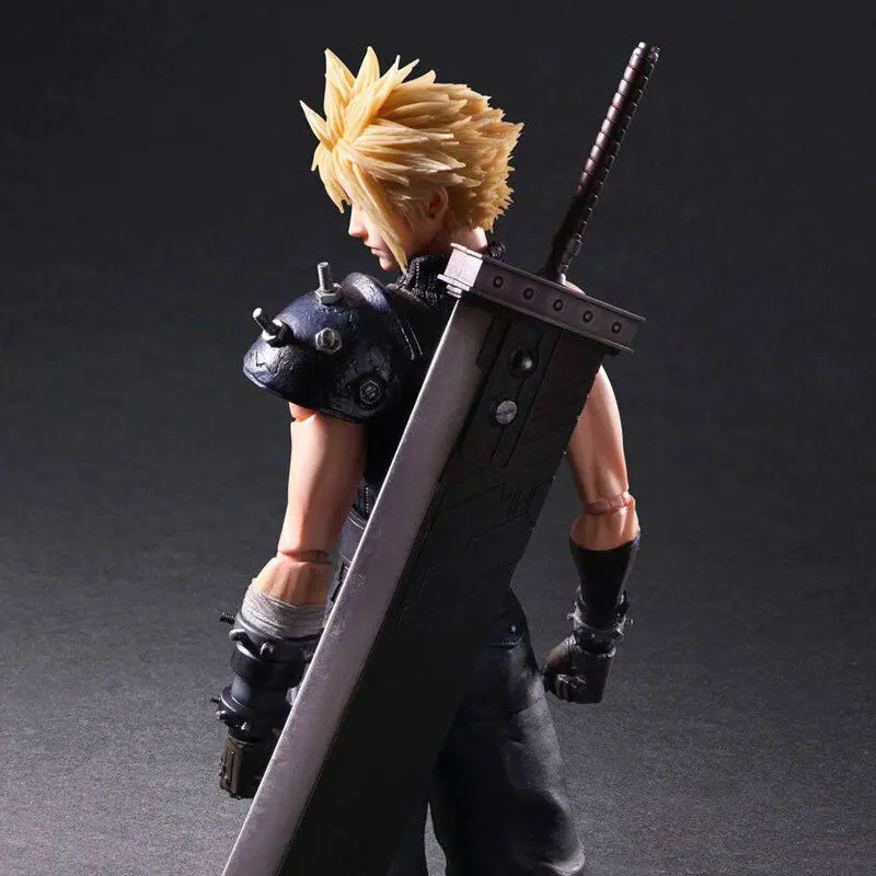 Final Fantasy VII Remake Play Arts Kai Actionfigur Cloud Strife Ver. 2 27 cm termékfotó