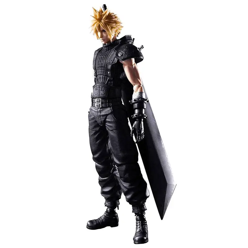 Final Fantasy VII Remake Play Arts Kai Actionfigur Cloud Strife Ver. 2 27 cm termékfotó