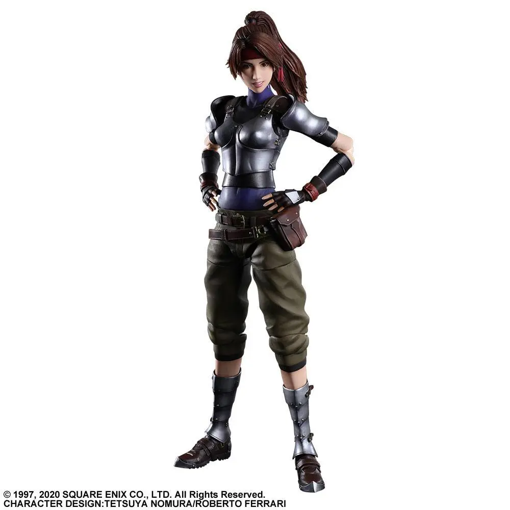Final Fantasy VII Remake Play Arts Kai Action Figur Jessie 25 cm Produktfoto