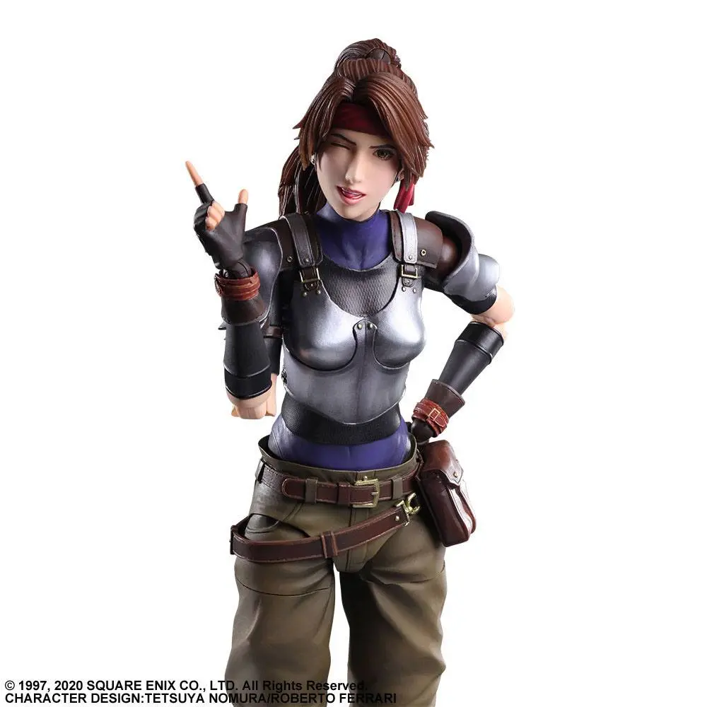 Final Fantasy VII Remake Play Arts Kai Action Figur Jessie 25 cm Produktfoto