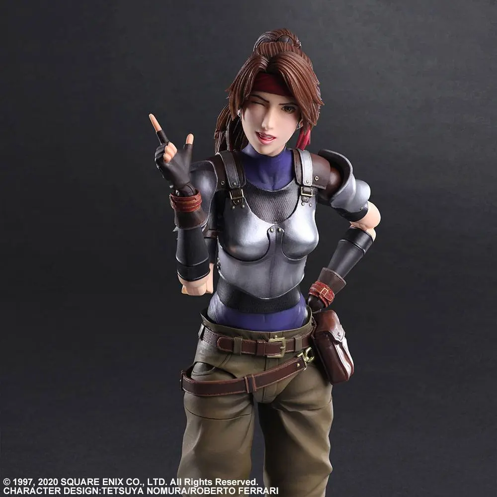 Final Fantasy VII Remake Play Arts Kai Action Figur Jessie 25 cm Produktfoto