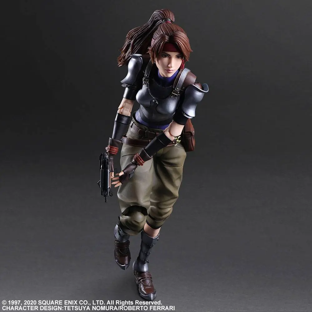 Final Fantasy VII Remake Play Arts Kai Action Figur Jessie 25 cm Produktfoto