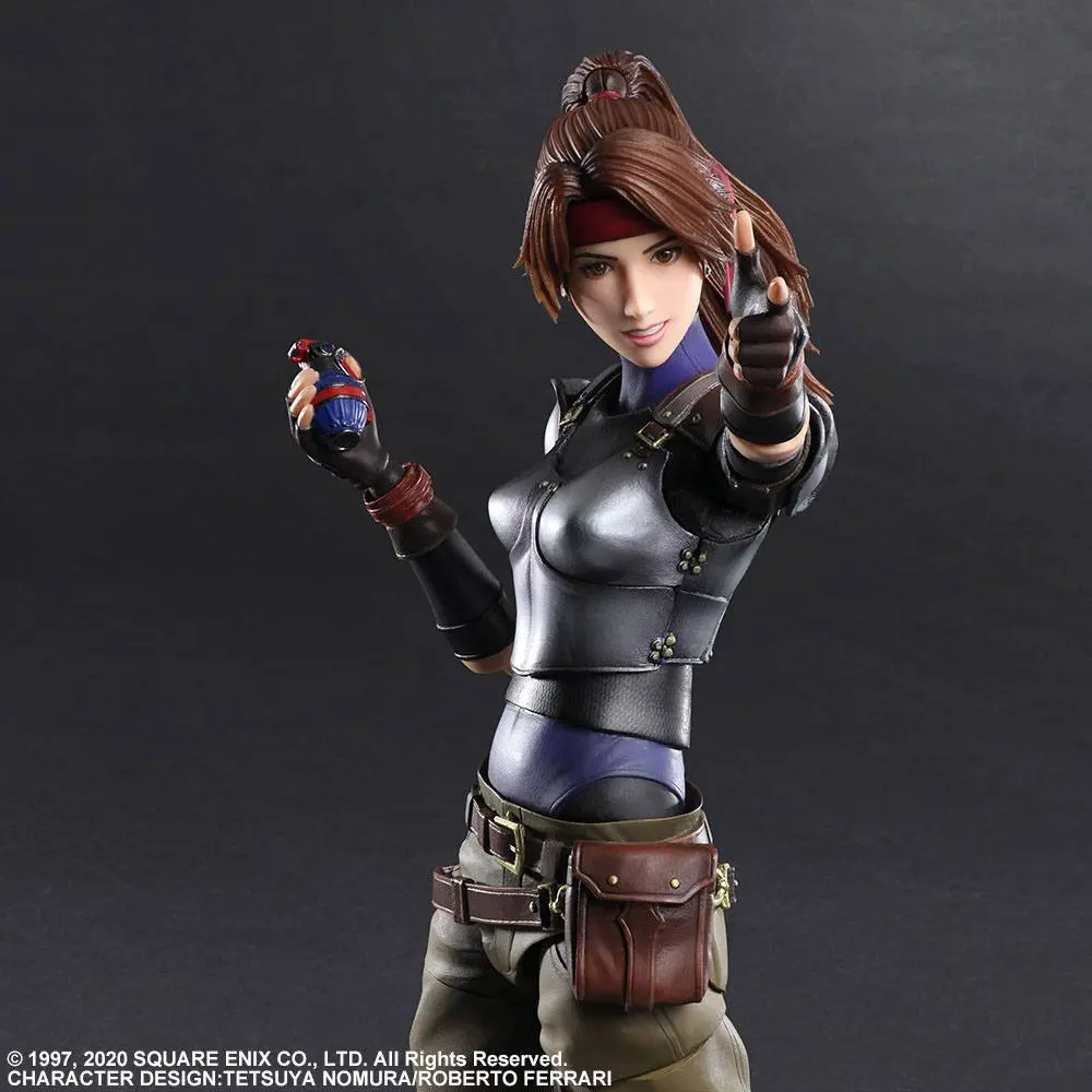 Final Fantasy VII Remake Play Arts Kai Action Figur Jessie 25 cm Produktfoto