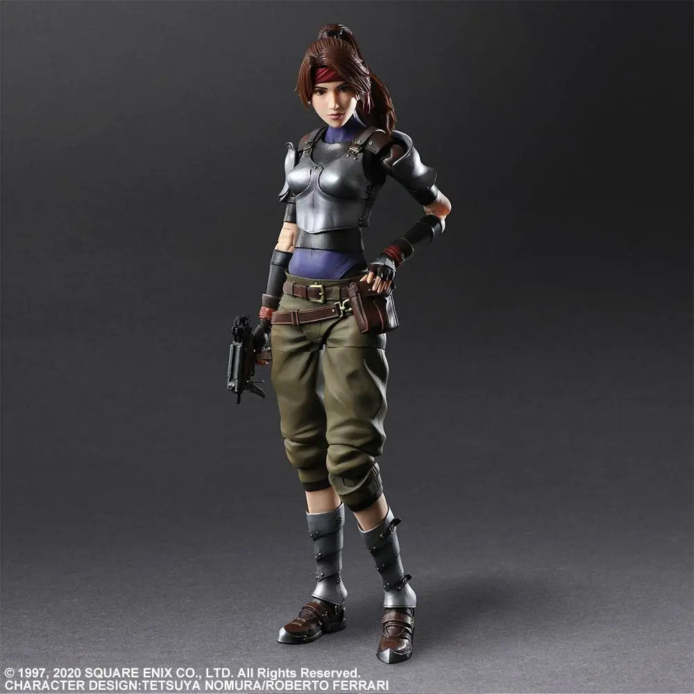 Final Fantasy VII Remake Play Arts Kai Action Figur Jessie 25 cm Produktfoto