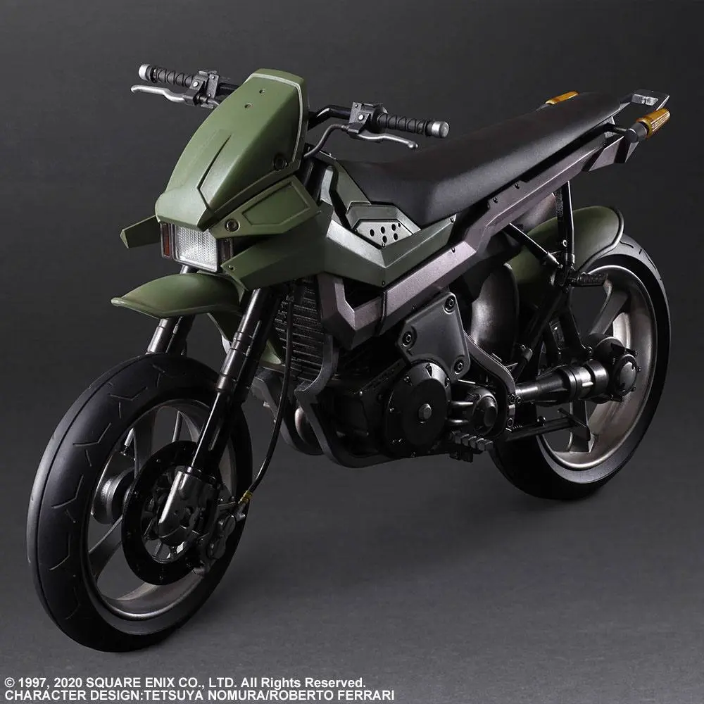 Final Fantasy VII Remake Play Arts Kai Actionfigur & Fahrzeug Jessie & Bike Produktfoto
