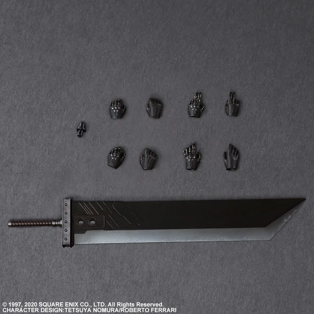 Final Fantasy VII Remake Play Arts Kai Actionfiguren & Fahrzeug Jessie, Cloud & Bike Produktfoto