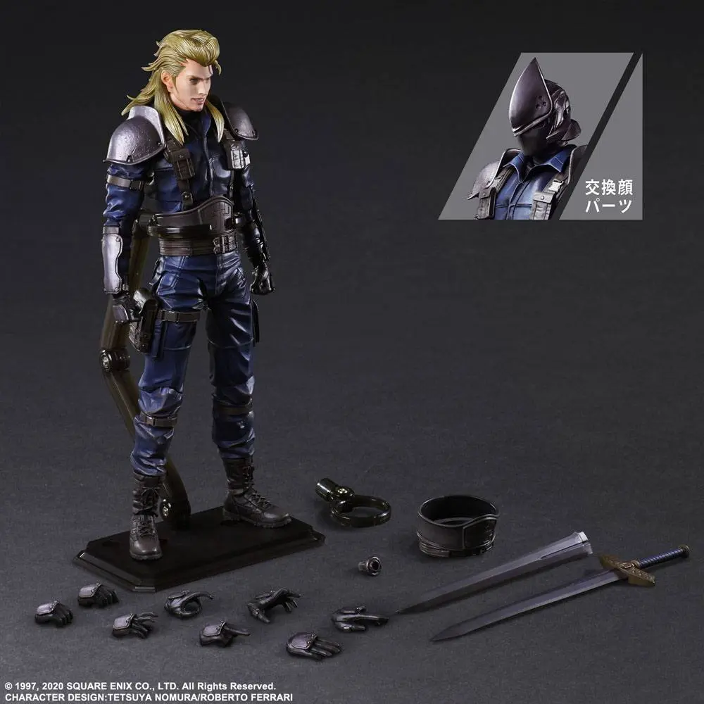 Final Fantasy VII Remake Play Arts Kai Actionfigur Roche 27 cm termékfotó