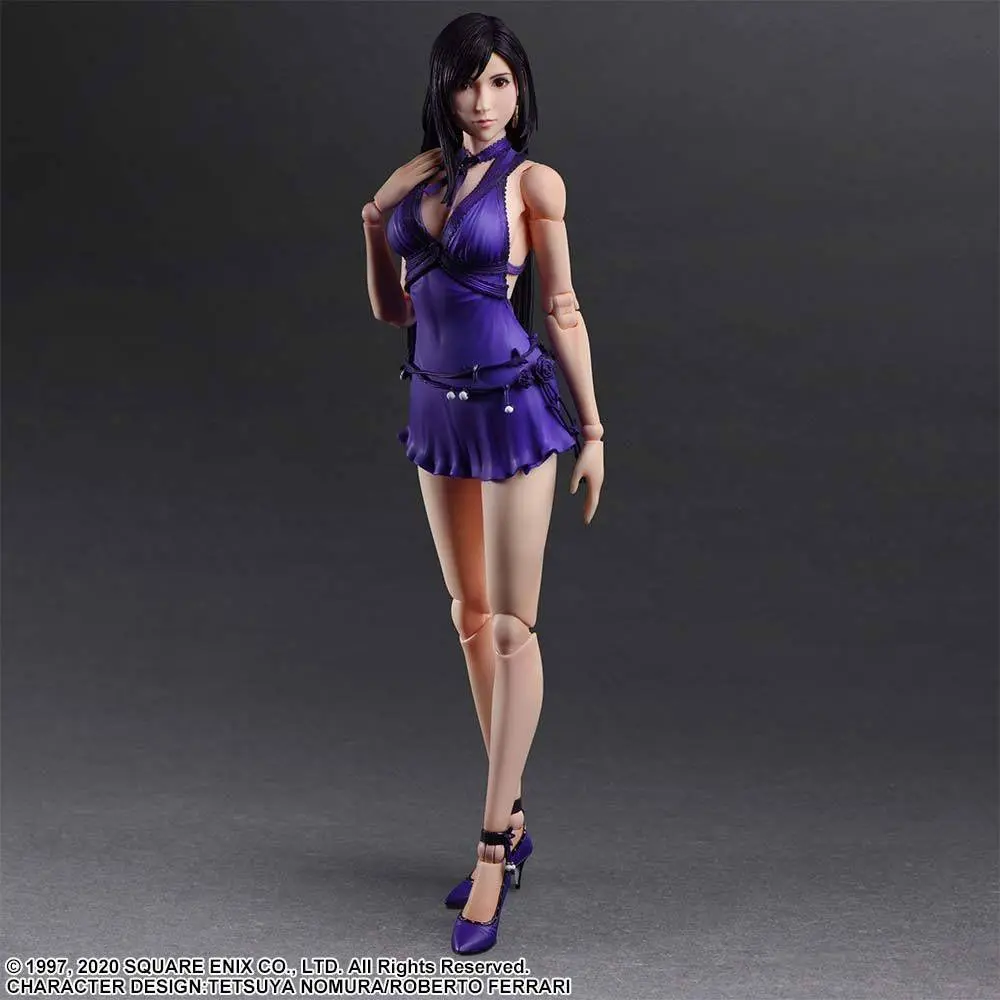 Final Fantasy VII Remake Play Arts Kai Actionfigur Tifa Lockhart Dress Ver. 25 cm termékfotó