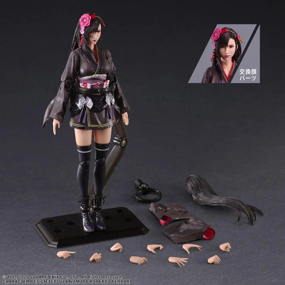 Final Fantasy VII Remake Play Arts Kai Action Figur Tifa Lockhart Exotic Dress Ver. 25 cm Produktfoto