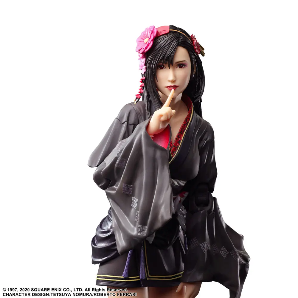 Final Fantasy VII Remake Play Arts Kai Action Figur Tifa Lockhart Exotic Dress Ver. 25 cm Produktfoto