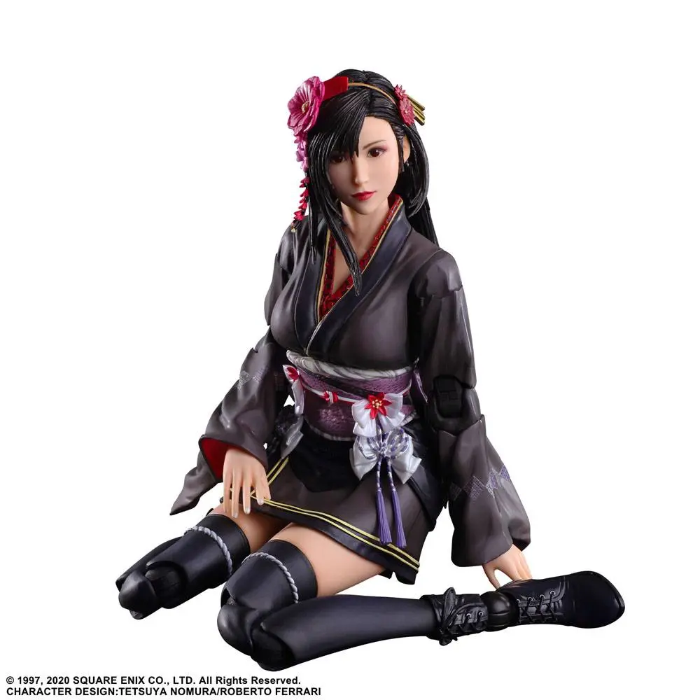 Final Fantasy VII Remake Play Arts Kai Action Figur Tifa Lockhart Exotic Dress Ver. 25 cm Produktfoto