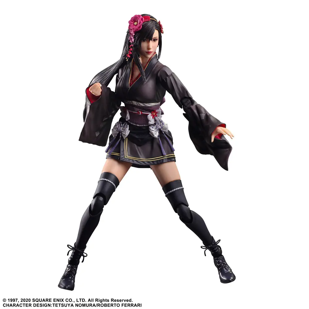 Final Fantasy VII Remake Play Arts Kai Action Figur Tifa Lockhart Exotic Dress Ver. 25 cm Produktfoto