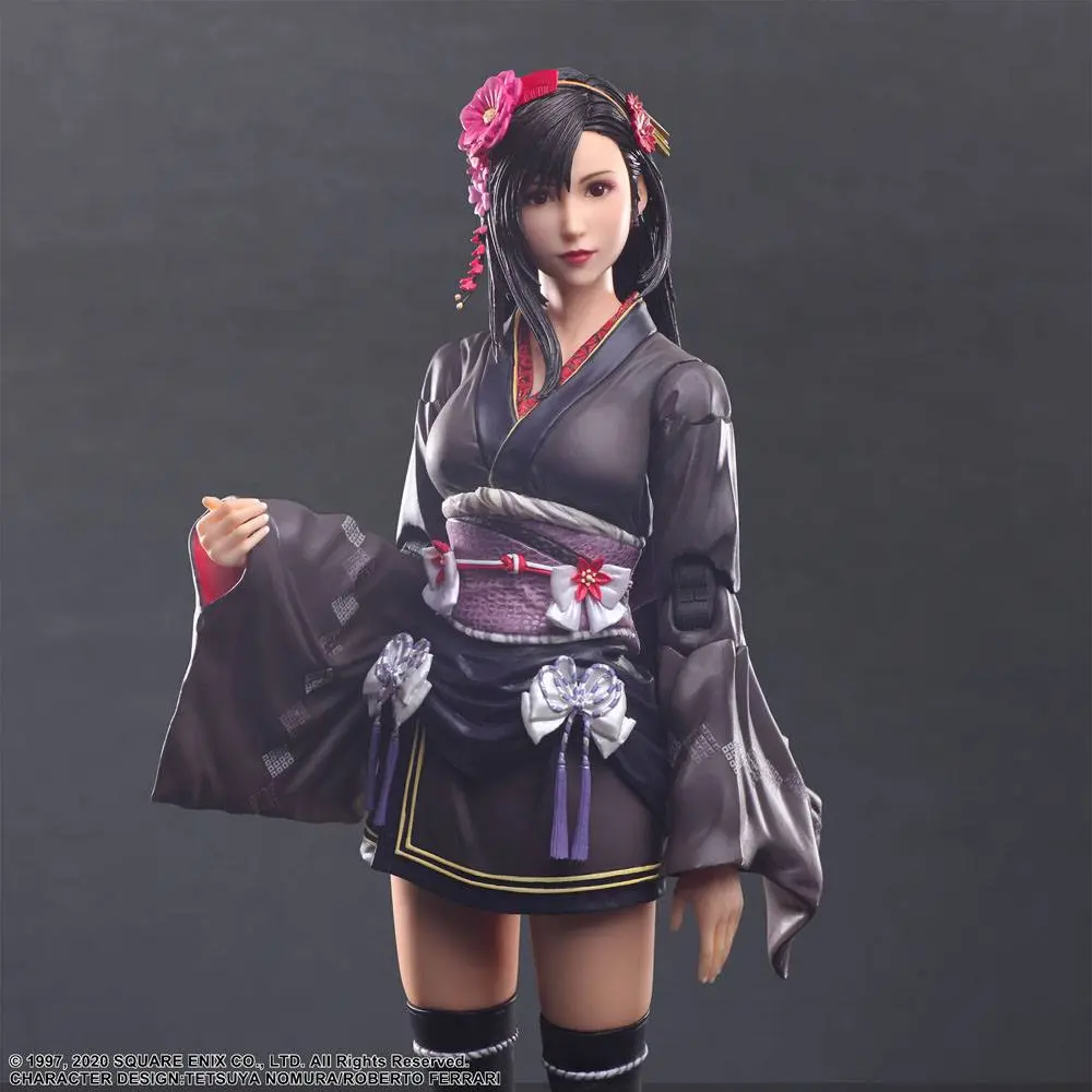 Final Fantasy VII Remake Play Arts Kai Action Figur Tifa Lockhart Exotic Dress Ver. 25 cm Produktfoto