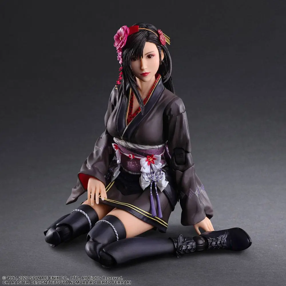 Final Fantasy VII Remake Play Arts Kai Action Figur Tifa Lockhart Exotic Dress Ver. 25 cm Produktfoto