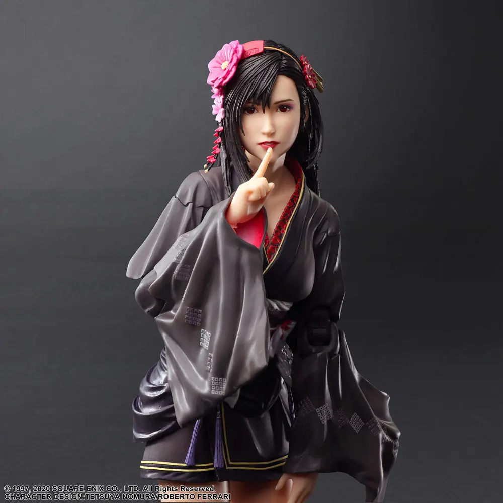 Final Fantasy VII Remake Play Arts Kai Action Figur Tifa Lockhart Exotic Dress Ver. 25 cm Produktfoto