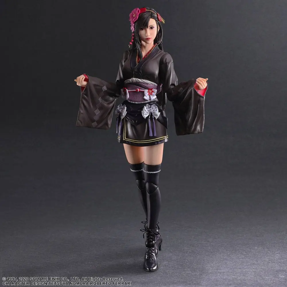 Final Fantasy VII Remake Play Arts Kai Action Figur Tifa Lockhart Exotic Dress Ver. 25 cm Produktfoto