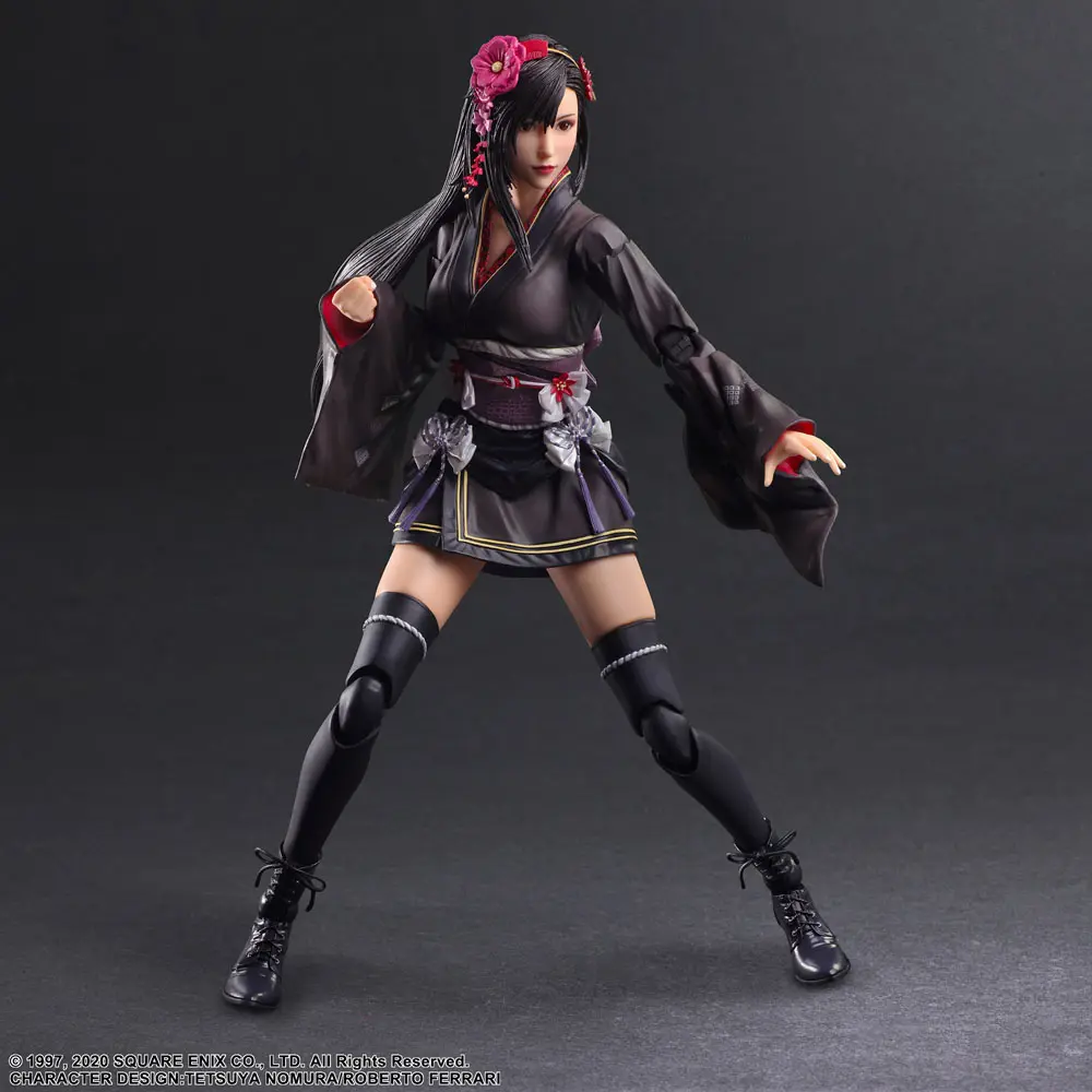 Final Fantasy VII Remake Play Arts Kai Action Figur Tifa Lockhart Exotic Dress Ver. 25 cm Produktfoto