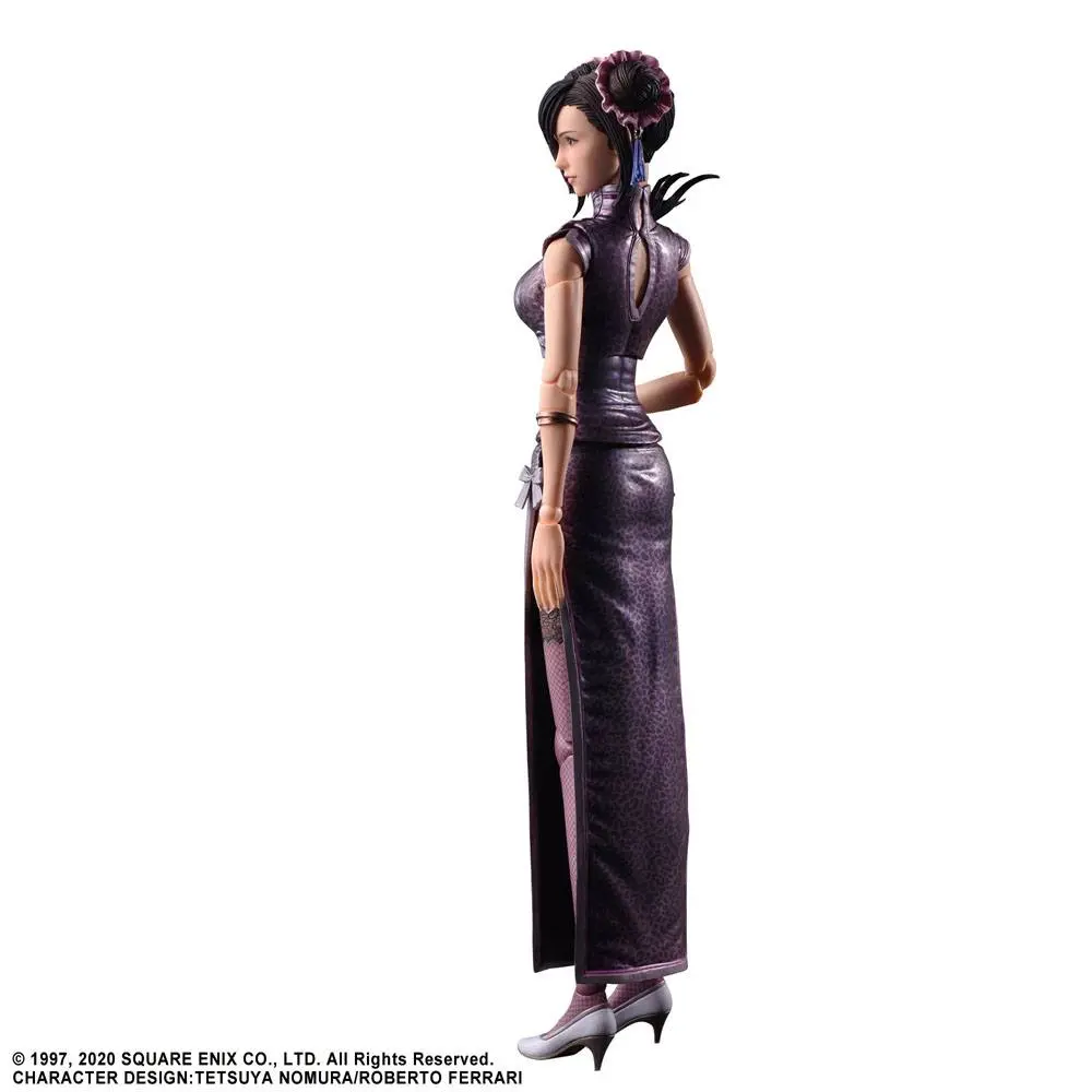 Final Fantasy VII Remake Play Arts Kai Action Figur Tifa Lockhart Sporty Dress Ver. 25 cm Produktfoto