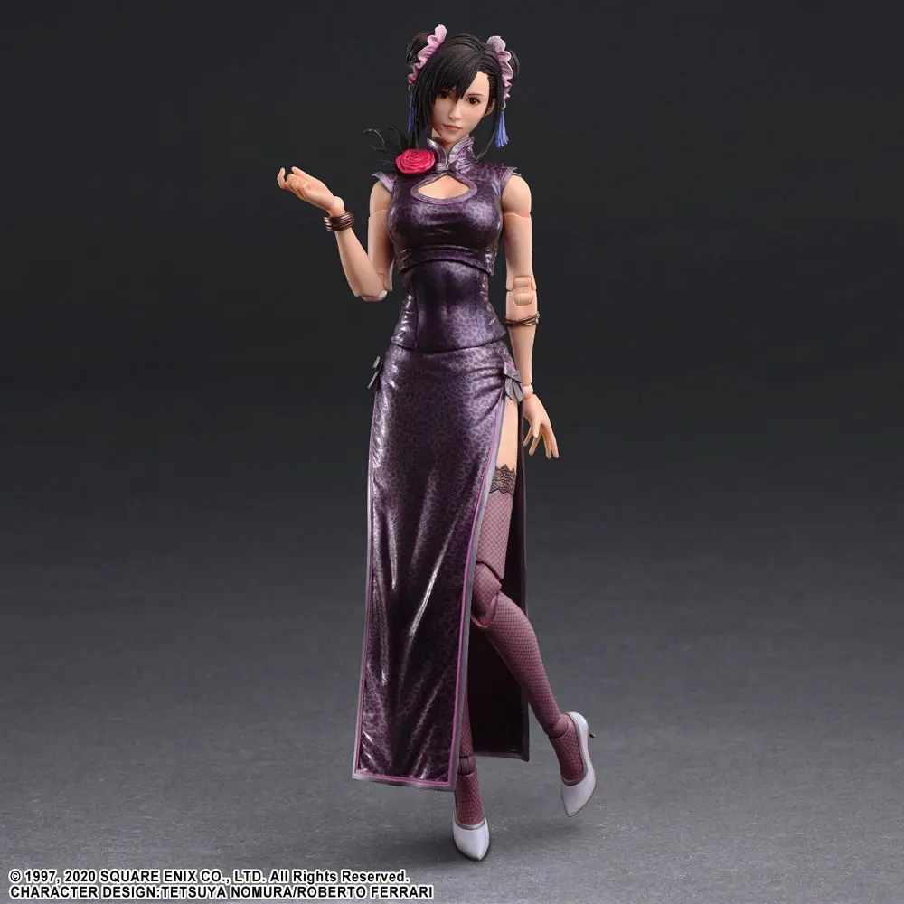 Final Fantasy VII Remake Play Arts Kai Action Figur Tifa Lockhart Sporty Dress Ver. 25 cm Produktfoto