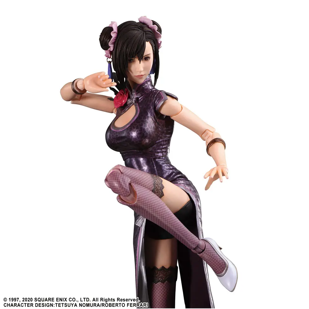 Final Fantasy VII Remake Play Arts Kai Action Figur Tifa Lockhart Sporty Dress Ver. 25 cm Produktfoto