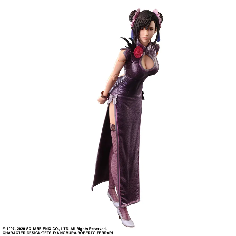 Final Fantasy VII Remake Play Arts Kai Action Figur Tifa Lockhart Sporty Dress Ver. 25 cm Produktfoto